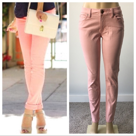 CAbi Denim - NWOT CAbi Nectar Pink High Rise Skinny Jeans SZ 6